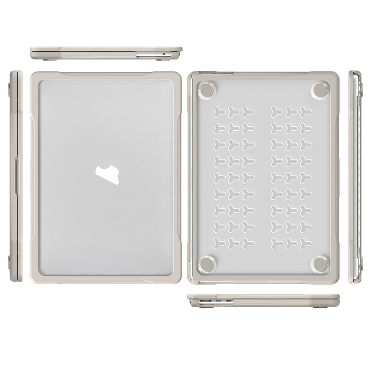 Transluzente Laptop-Schutzhülle, Für MacBook Air 13,6 Zoll A2681 2022 / M3 2024 A3113 / M4 2025 A3240
