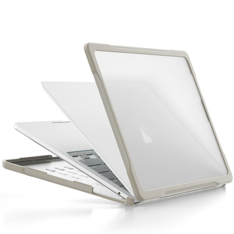 Transluzente Laptop-Schutzhülle, Für MacBook Air 13,6 Zoll A2681 2022 / M3 2024 A3113 / M4 2025 A3240