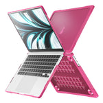 Transluzente Laptop-Schutzhülle, Für MacBook Air 13,6 Zoll A2681 2022 / M3 2024 A3113 / M4 2025 A3240