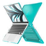 Transluzente Laptop-Schutzhülle, Für MacBook Air 13,6 Zoll A2681 2022 / M3 2024 A3113 / M4 2025 A3240
