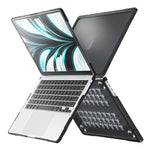 Transluzente Laptop-Schutzhülle, Für MacBook Air 13,6 Zoll A2681 2022 / M3 2024 A3113 / M4 2025 A3240