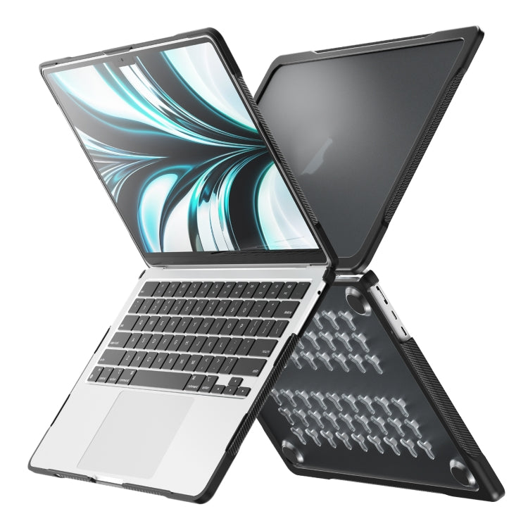 Transluzente Laptop-Schutzhülle, Für MacBook Air 13,6 Zoll A2681 2022 / M3 2024 A3113 / M4 2025 A3240