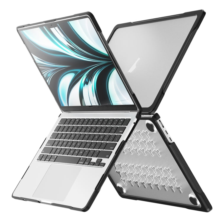 Transluzente Laptop-Schutzhülle, Für MacBook Air 13,6 Zoll A2681 2022 / M3 2024 A3113 / M4 2025 A3240