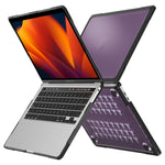 Transluzente Laptop-Schutzhülle, Für MacBook Pro 14,2 Zoll 2023 / 2021, Für MacBook Pro 13,3 Zoll A2338