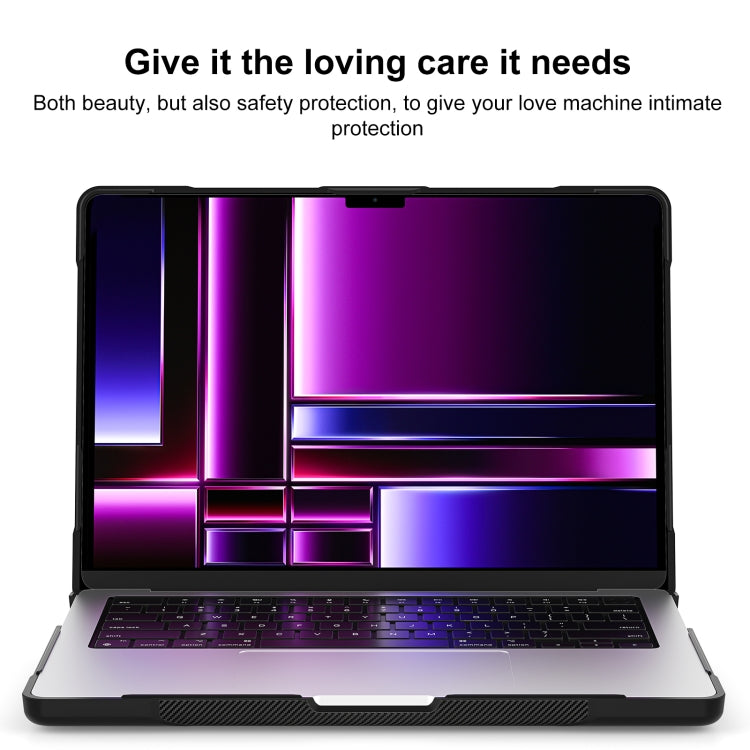 Transluzente Laptop-Schutzhülle, Für MacBook Pro 14,2 Zoll 2023 / 2021, Für MacBook Pro 13,3 Zoll A2338