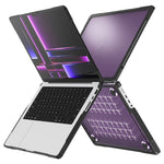 Transluzente Laptop-Schutzhülle, Für MacBook Pro 14,2 Zoll 2023 / 2021, Für MacBook Pro 13,3 Zoll A2338