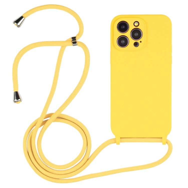 Umhängeband-Flüssigsilikonhülle, Für iPhone 16 Pro Max, Für iPhone 16 Pro, Für iPhone 16 Plus