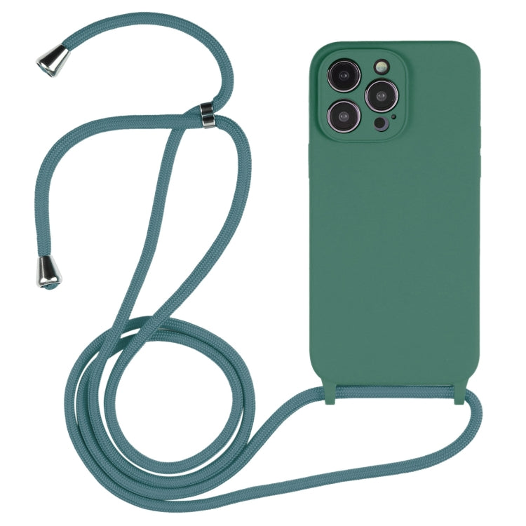 Umhängeband-Flüssigsilikonhülle, Für iPhone 16 Pro Max, Für iPhone 16 Pro, Für iPhone 16 Plus