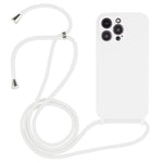 Umhängeband-Flüssigsilikonhülle, Für iPhone 16 Pro Max, Für iPhone 16 Pro, Für iPhone 16 Plus
