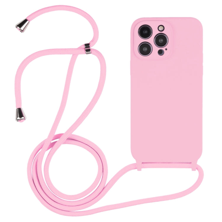 Umhängeband-Flüssigsilikonhülle, Für iPhone 16 Pro Max, Für iPhone 16 Pro, Für iPhone 16 Plus