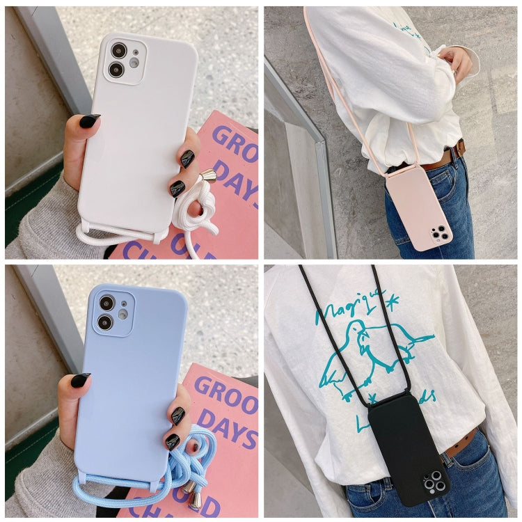Umhängeband-Flüssigsilikonhülle, Für iPhone 16 Pro Max, Für iPhone 16 Pro, Für iPhone 16 Plus
