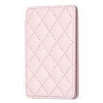 BFK05 Rhombus Pattern Card Bag Mobile Phone Back Sticker