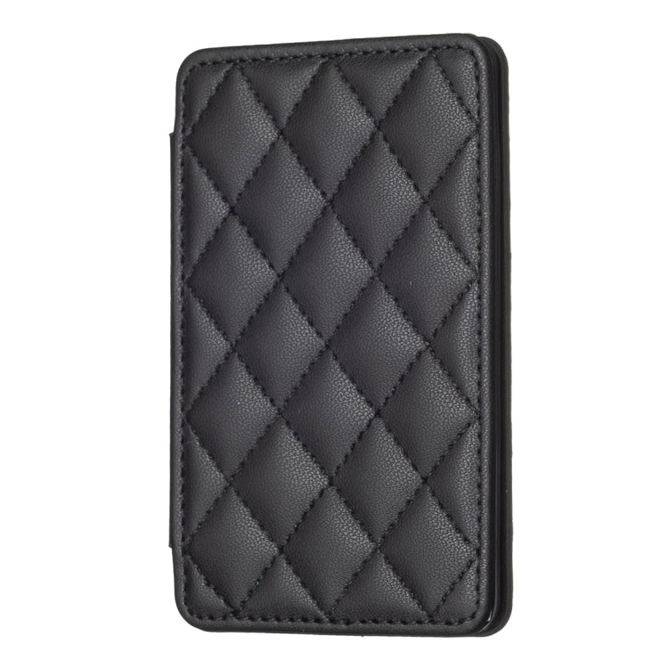 BFK05 Rhombus Pattern Card Bag Mobile Phone Back Sticker