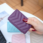 BFK02 Wave Pattern Card Bag Mobile Phone Back Sticker
