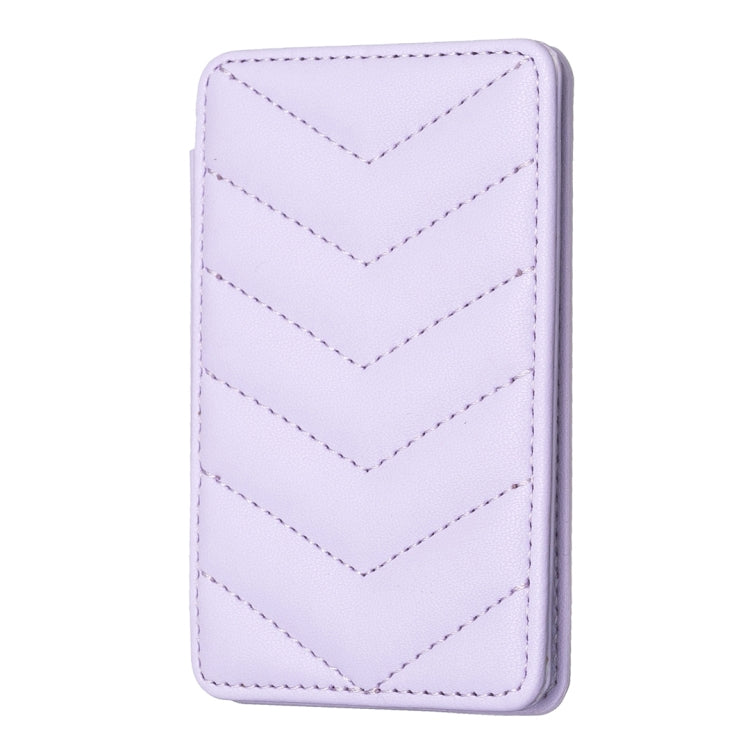 BFK02 Wave Pattern Card Bag Mobile Phone Back Sticker