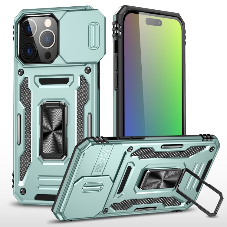 Rüstung PC + TPU Kamera Schutz Handyhülle, für iPhone 16 Pro, für iPhone 16 Plus, für iPhone 16, für iPhone 15 Pro Max, für iPhone 15 Pro, für iPhone 15 Plus