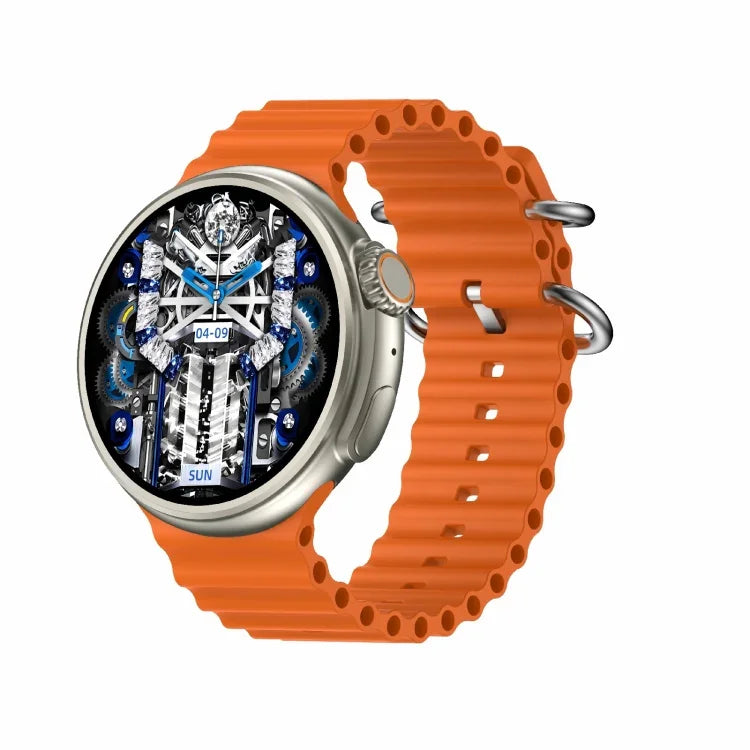 Z78 Ultra Smartwatch mit 1,52 Zoll rundem HD-Display und Unterstützung für Herzfrequenz- und Blutsauerstoffmessung