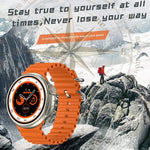 Z78 Ultra Smartwatch mit 1,52 Zoll rundem HD-Display und Unterstützung für Herzfrequenz- und Blutsauerstoffmessung