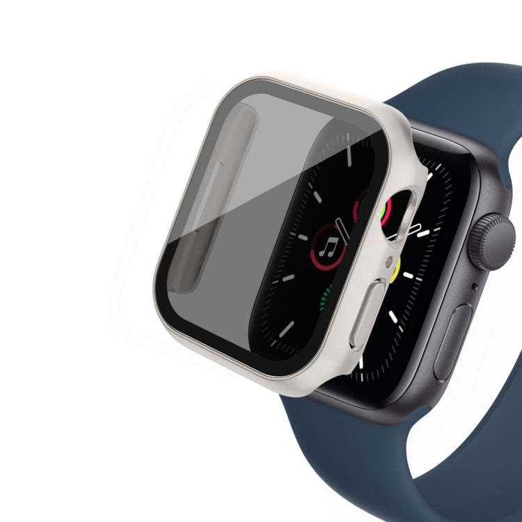Integrierte Schutzhülle aus mattiertem Polycarbonat und blickdichtem Panzerglas für Apple Watch SE 2025/2023/2022 (44 mm), Apple Watch SE 2025/2023/2022 (40 mm), Apple Watch Ultra 3/2/1 (49 mm), Apple Watch 9/8 (45 mm), Apple Watch 9/8 (41 mm) ...