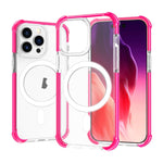 Magnetische, stoßfeste Acrylhülle mit MagSafe, für iPhone 16 Pro Max, für iPhone 16 Pro, für iPhone 16 Plus, für iPhone 16, für iPhone 15 Pro Max