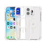 Magnetische, stoßfeste Acrylhülle mit MagSafe, für iPhone 16 Pro Max, für iPhone 16 Pro, für iPhone 16 Plus, für iPhone 16, für iPhone 15 Pro Max