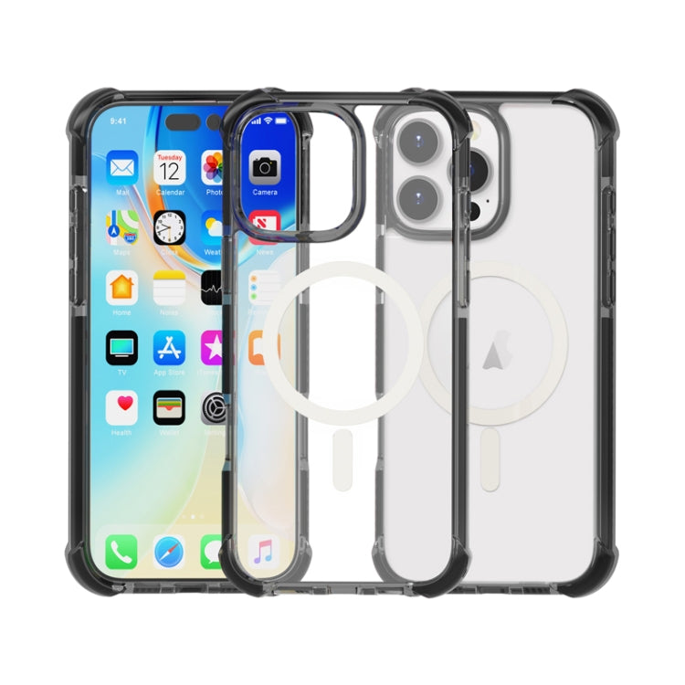 Magnetische, stoßfeste Acrylhülle mit MagSafe, für iPhone 16 Pro Max, für iPhone 16 Pro, für iPhone 16 Plus, für iPhone 16, für iPhone 15 Pro Max