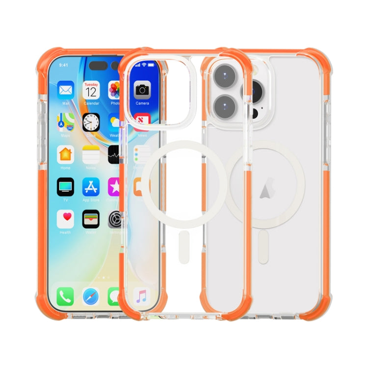 Magnetische, stoßfeste Acrylhülle mit MagSafe, für iPhone 16 Pro Max, für iPhone 16 Pro, für iPhone 16 Plus, für iPhone 16, für iPhone 15 Pro Max