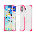 Magnetische, stoßfeste Acrylhülle mit MagSafe, für iPhone 16 Pro Max, für iPhone 16 Pro, für iPhone 16 Plus, für iPhone 16, für iPhone 15 Pro Max