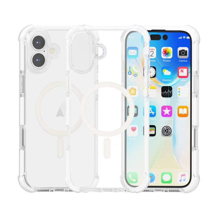 Magnetische, stoßfeste Acrylhülle mit MagSafe, für iPhone 16 Pro Max, für iPhone 16 Pro, für iPhone 16 Plus, für iPhone 16, für iPhone 15 Pro Max