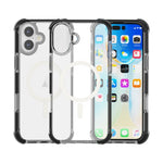 Magnetische, stoßfeste Acrylhülle mit MagSafe, für iPhone 16 Pro Max, für iPhone 16 Pro, für iPhone 16 Plus, für iPhone 16, für iPhone 15 Pro Max