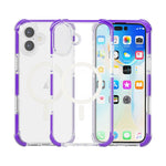 Magnetische, stoßfeste Acrylhülle mit MagSafe, für iPhone 16 Pro Max, für iPhone 16 Pro, für iPhone 16 Plus, für iPhone 16, für iPhone 15 Pro Max