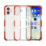 Magnetische, stoßfeste Acrylhülle mit MagSafe, für iPhone 16 Pro Max, für iPhone 16 Pro, für iPhone 16 Plus, für iPhone 16, für iPhone 15 Pro Max
