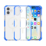 Magnetische, stoßfeste Acrylhülle mit MagSafe, für iPhone 16 Pro Max, für iPhone 16 Pro, für iPhone 16 Plus, für iPhone 16, für iPhone 15 Pro Max