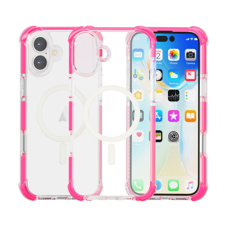 Magnetische, stoßfeste Acrylhülle mit MagSafe, für iPhone 16 Pro Max, für iPhone 16 Pro, für iPhone 16 Plus, für iPhone 16, für iPhone 15 Pro Max