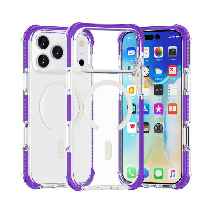 Acrylic Magsafe Magnetic Shockproof Phone Case, For iPhone 18 Pro / 17 Pro, For iPhone 18 Pro Max / 17 Pro Max, For iPhone 17e / 16e, For iPhone 17, For iPhone Air