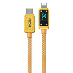 WK WDC-08 PD 20W USB-C/Typ-C auf 8-poliges Digitalanzeige-Datenkabel, Länge: 1m, WDC-08