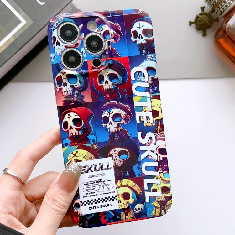 Painted Pattern Precise Hole PC Phone Case, For iPhone 13 Pro Max