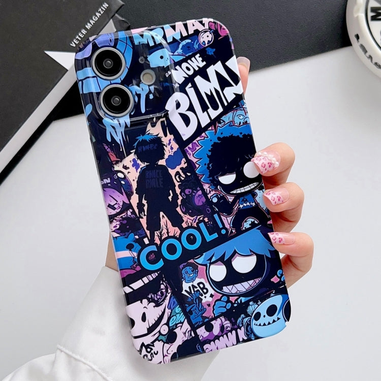 Painted Pattern Precise Hole PC Phone Case, For iPhone 12