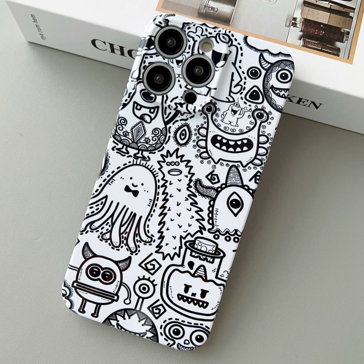 Painted Pattern Precise Hole PC Phone Case, For iPhone 11 Pro