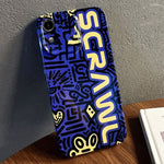Painted Pattern Precise Hole PC Phone Case, For iPhone XR