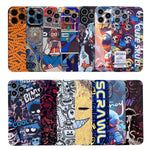 Painted Pattern Precise Hole PC Phone Case, For iPhone 12