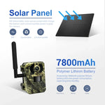 ESCAM QF380 4MP Netzwerk-Solar-PIR-Alarm-Smart-Wildtierkamera, EU-Version, AU-Version, US-Version