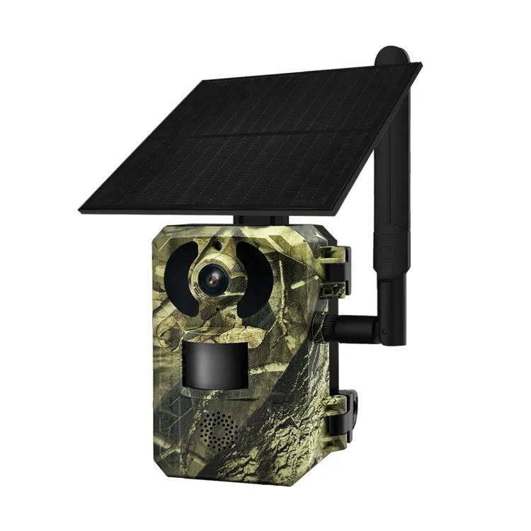 ESCAM QF380 4MP Netzwerk-Solar-PIR-Alarm-Smart-Wildtierkamera, EU-Version, AU-Version, US-Version