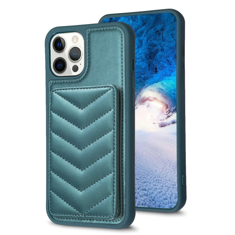 BF26 Wave Pattern Card Bag Holder Phone Case, For iPhone 12 Pro Max, For iPhone 11 Pro Max, For iPhone 11, For iPhone 11 Pro, For iPhone X / XS, For iPhone XR
