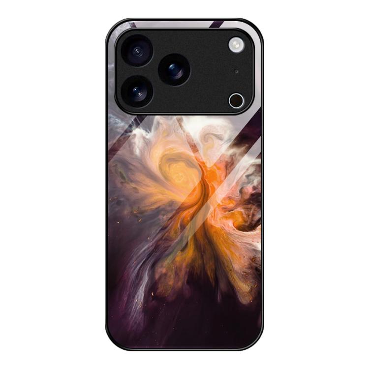 Marmor Muster Glas Schutzhülle, Für iPhone 17 Pro Max, Für iPhone 17 Pro, Für iPhone 17, Für iPhone Air, Für iPhone 15 Pro Max, Für iPhone 15 Pro