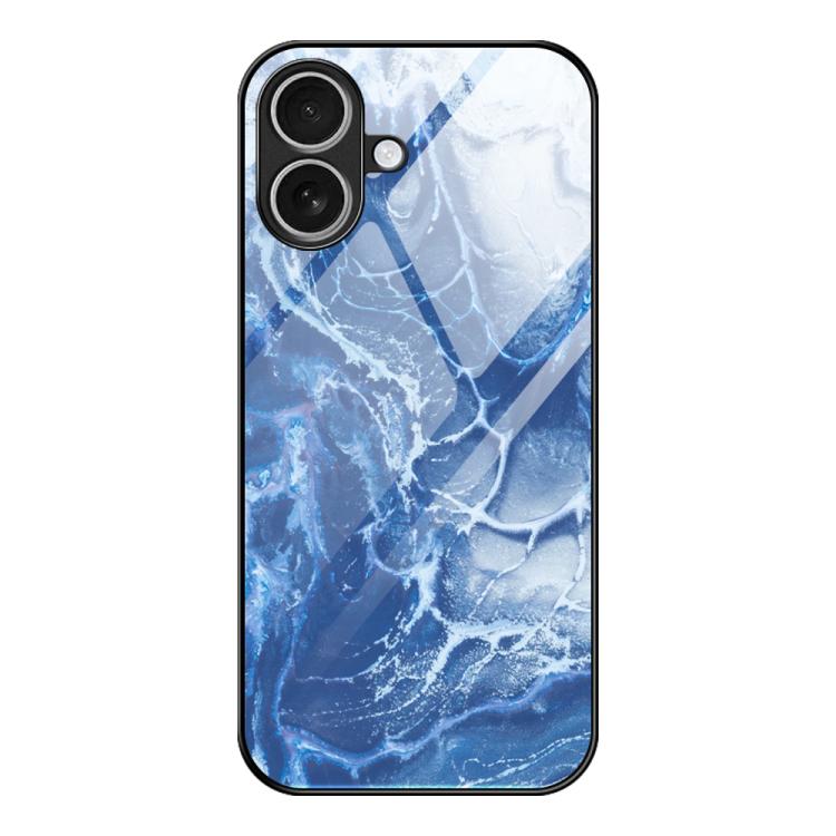 Marmor Muster Glas Schutzhülle, Für iPhone 17 Pro Max, Für iPhone 17 Pro, Für iPhone 17, Für iPhone Air, Für iPhone 15 Pro Max, Für iPhone 15 Pro