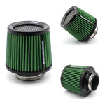 XH-UN077-079 Car High Flow Cold Cone Engine Air Intake Filter, 63mm, 76mm, 101mm