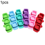 3 Tassen Liebe Eiswürfelbehälter Silikonform Sukkulenten Gipsform, zufällige Farbauswahl