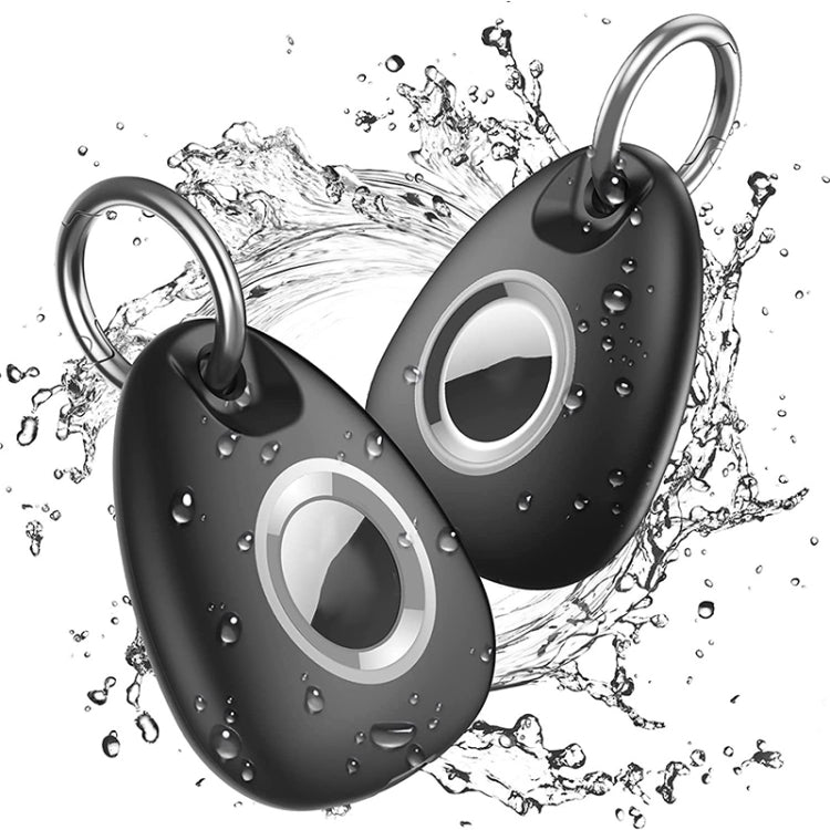 2 Stück wasserdichte stoßfeste Anti-Verlust Tracker Positionierungs TPU-Schutzhülle für AirTag 2. Gen / AirTag 1. Gen