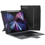 Nillkin Bumper Combo Tastaturhülle mit Hintergrundbeleuchtung, Für iPad Pro 13 2024, Für iPad Pro 11 2024, Für iPad Pro 12.9 2020/2021/2022, Für iPad Air 2020 10.9/Air 2022 10.9/Pro 11, Für iPad 10. Generation 10.9 2022, Für iPad 10.2 2019/2020/2021
